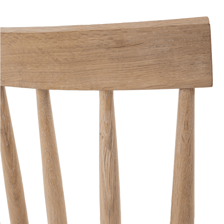 Charles Ted Eton Chair Solid Oak with Rope Seat | Set of 2 - CharlesTed Home