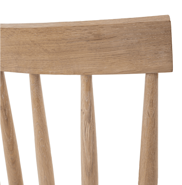 Charles Ted Eton Chair Solid Oak with Rope Seat | Set of 2 - CharlesTed Home