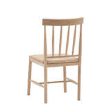 Charles Ted Eton Chair Solid Oak with Rope Seat | Set of 2 - CharlesTed Home
