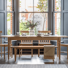 Charles Ted Eton Extendable Dining Table Solid Oak - CharlesTed Home