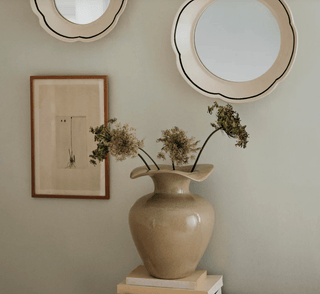 Charles Ted Fiorentina Beige Glazed Stoneware Vase - CharlesTed Home