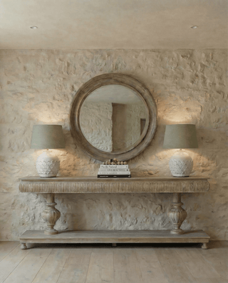 Charles Ted Jane Pine Console Table with Balustrade Legs - CharlesTed Home