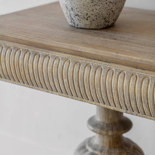 Charles Ted Jane Pine Console Table with Balustrade Legs - CharlesTed Home