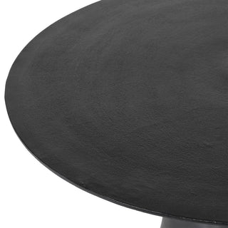 Charles Ted Jefferson Black Metal Occasional Table – Modern Industrial Accent Piece - CharlesTed Home