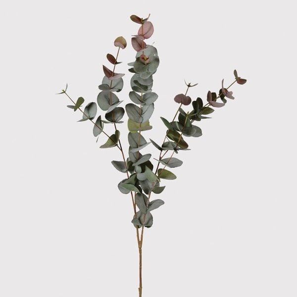 Charles Ted Large Faux Blush Eucalyptus Stem - CharlesTed Home