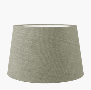 Charles Ted Lotus Ceramic Table Lamp with Green Linen Shade - CharlesTed Home