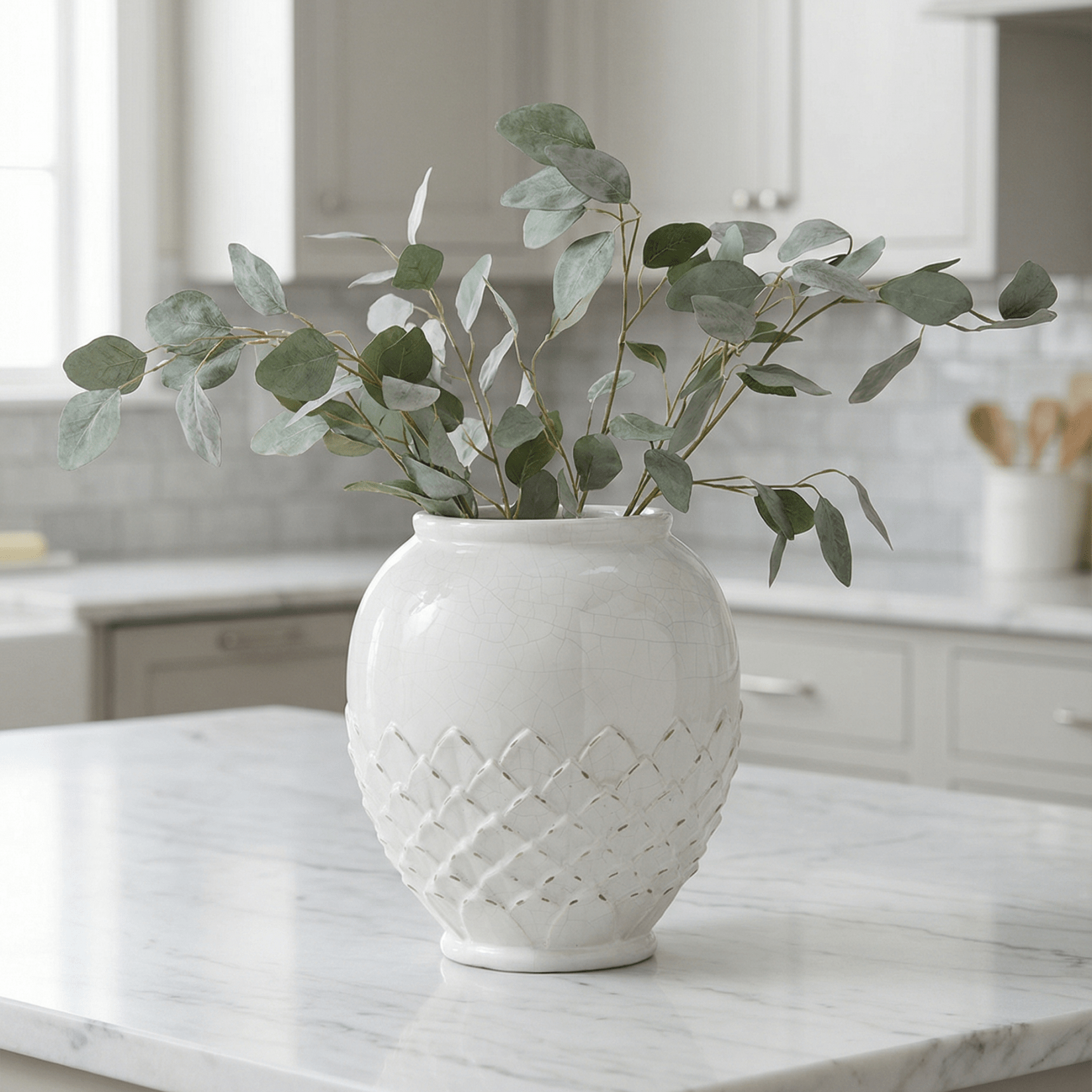 Charles Ted Lotus Ceramic Vase - CharlesTed Home