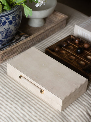 Charles Ted Luxury Shagreen Decorative Storage Boxes Set - CharlesTed Home