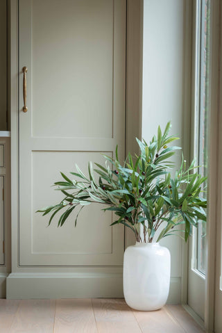 Charles Ted Mediterranean Faux Olive Spray | Three Stems - CharlesTed Home