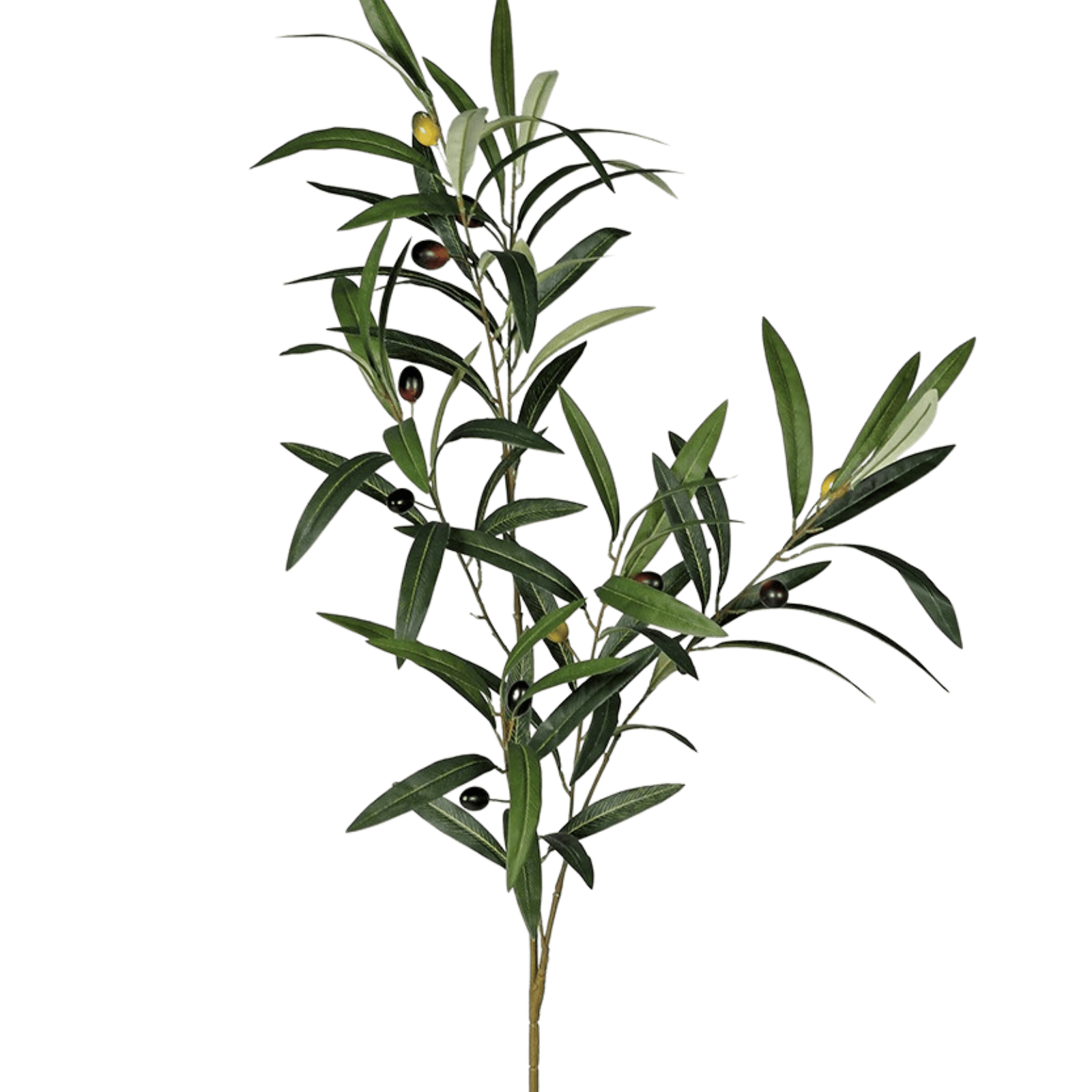 Charles Ted Mediterranean Faux Olive Spray | Three Stems - CharlesTed Home