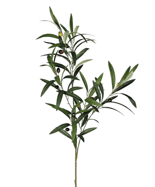 Charles Ted Mediterranean Faux Olive Spray | Three Stems - CharlesTed Home