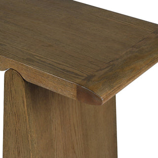 Charles Ted Mid - Century Modern Solid Oak Console Table - CharlesTed Home