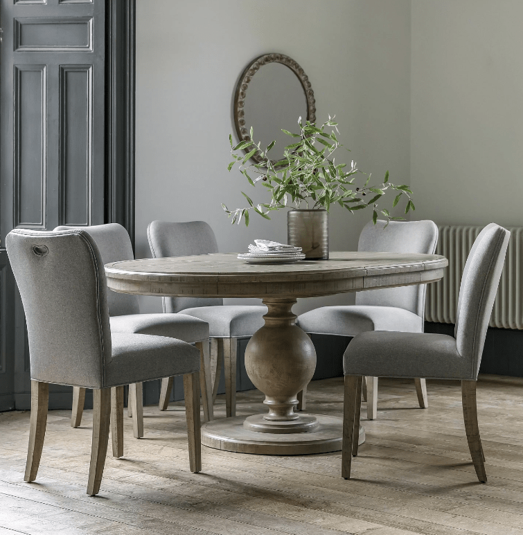 Charles Ted Oakridge Extendable Round Dining Table - CharlesTed Home