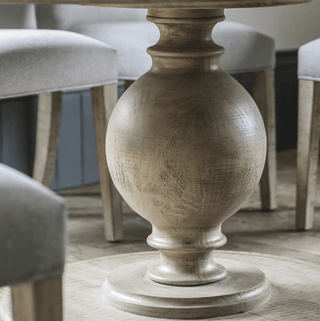 Charles Ted Oakridge Extendable Round Dining Table - CharlesTed Home