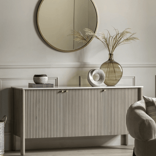 Charles Ted Oslo Mango Wood and Marble Sideboard - CharlesTed Home