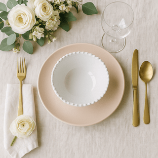 Charles Ted Pearl White Soup Cereal Bowl | Box of Six - CharlesTed Home