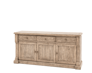 Charles Ted Rustic Oakridge 3 - Drawer Sideboard - CharlesTed Home