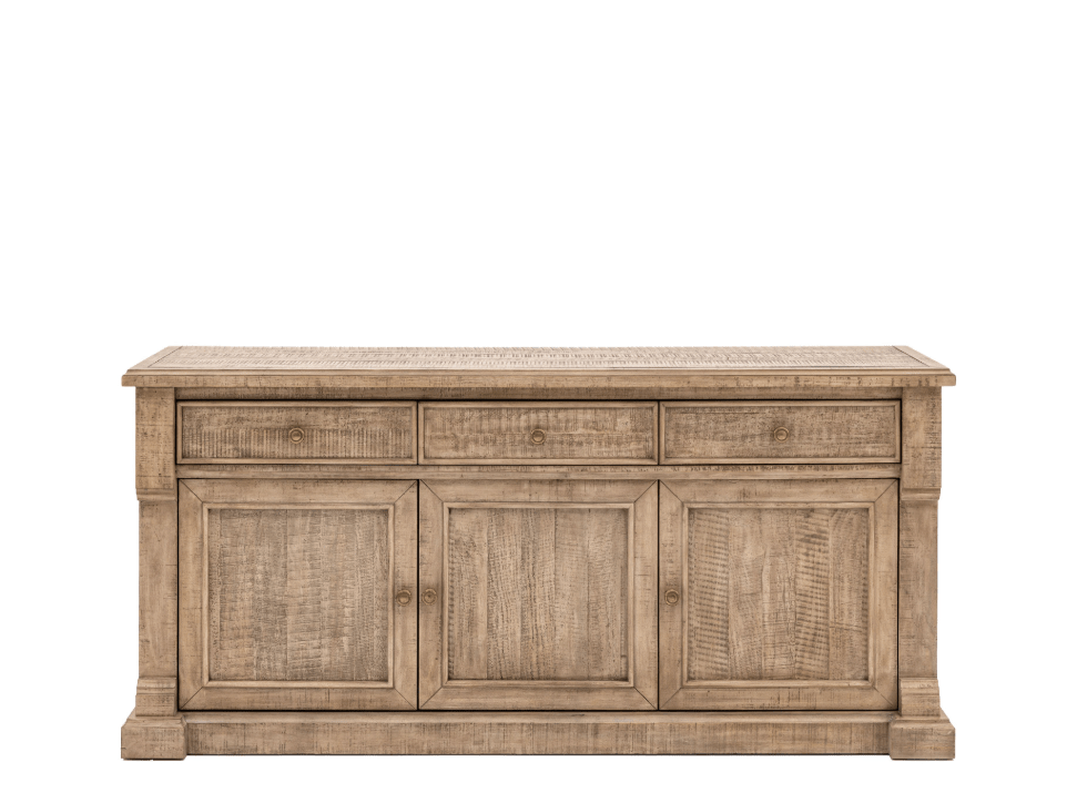 Charles Ted Rustic Oakridge 3 - Drawer Sideboard - CharlesTed Home