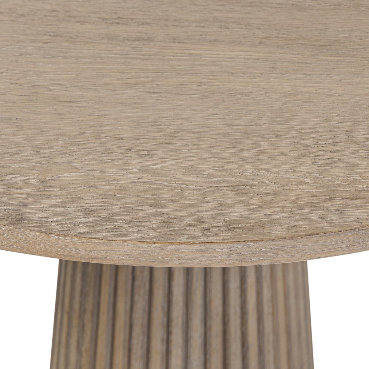 Charles Ted Salisbury Ribbed Occasional Table | Aged Oak - CharlesTed Home