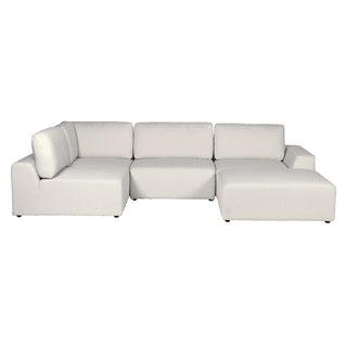 Charles Ted Salzburg White Boucle Sectional Corner Sofa - CharlesTed Home