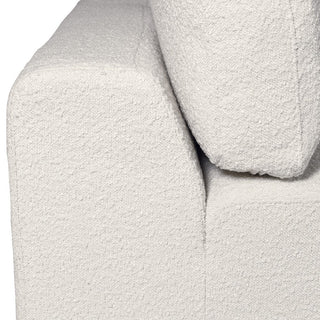 Charles Ted Salzburg White Boucle Sectional Corner Sofa - CharlesTed Home