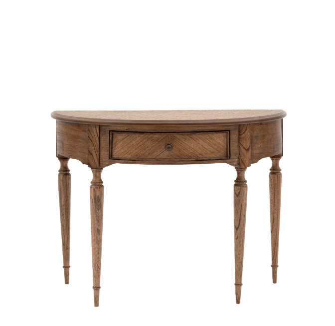 Charles Ted Sandringham Demi Lune Table - CharlesTed Home