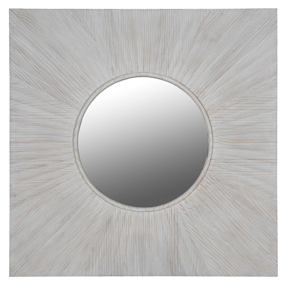 Charles Ted Santorini Sunburst Pine Mirror - CharlesTed Home