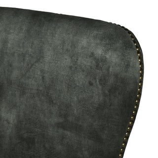 Charles Ted Savannah Velvet Dining Chair | Forest Green - CharlesTed Home
