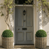Charles Ted Sonoma Weatherproof Baskets | Outdoor Planters | Wicker & Plastic Lined | Three Sizes - CharlesTed Home