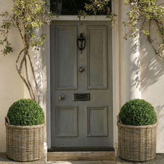 Charles Ted Sonoma Weatherproof Baskets | Outdoor Planters | Wicker & Plastic Lined | Three Sizes - CharlesTed Home