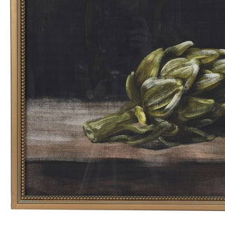 Charles Ted Still Life Vegetable and Fruit Pictures in Gold Frame | Set of Two - Classic Kitchen Wall Art - CharlesTed Home