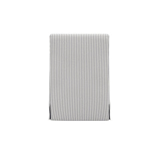 Charles Ted Studio CTH Loose Cover Dining Chair | Grey Stripe - CharlesTed Home