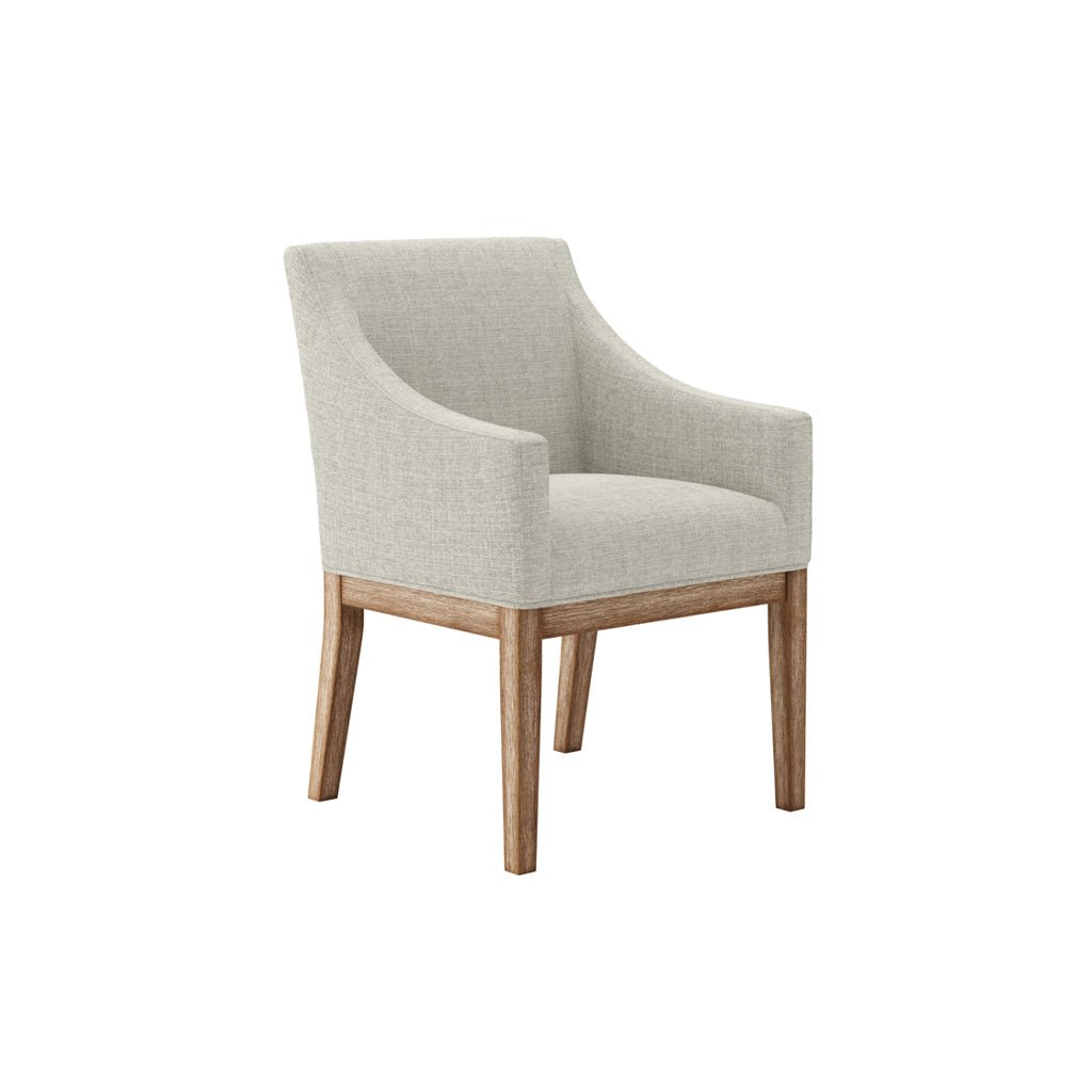 Charles Ted Studio CTH Marisia Linen Effect Dining Chair - CharlesTed Home