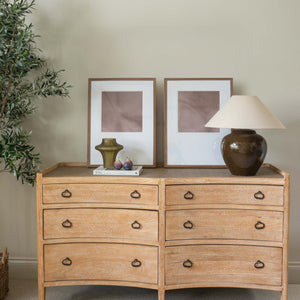 The Kendal Bayur Wood Sideboard with Drawers