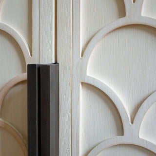 Charles Ted The Scallop Detail Alder Wood Sideboard - CharlesTed Home