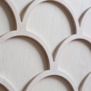 Charles Ted The Scallop Detail Alder Wood Sideboard - CharlesTed Home
