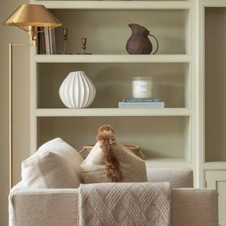 Charles Ted Waveform Ceramic Vase | White - CharlesTed Home