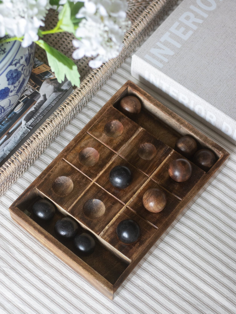Charles Ted Wooden Tic Tac Toe Game - CharlesTed Home