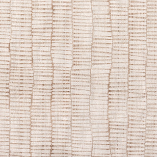 Close up of the cream and beige patterned weave on the Aldworth rectangle cushion