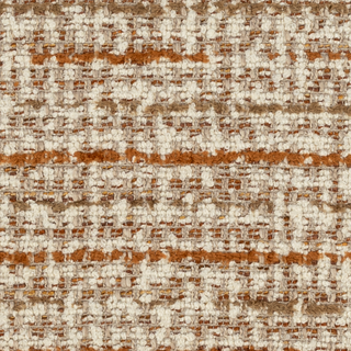 Close up of the cream bouclé texture