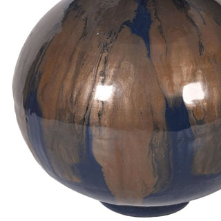 CharlesTed Home Amara Enamel Table Lamp | Complete with Linen Shade - CharlesTed Home
