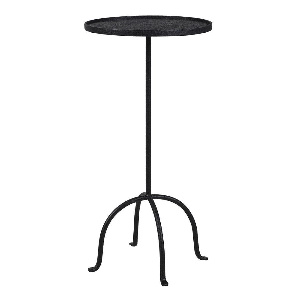 CharlesTed Home Amesa Metal Side Table | Large | Modern Minimalist Accent Table - CharlesTed Home
