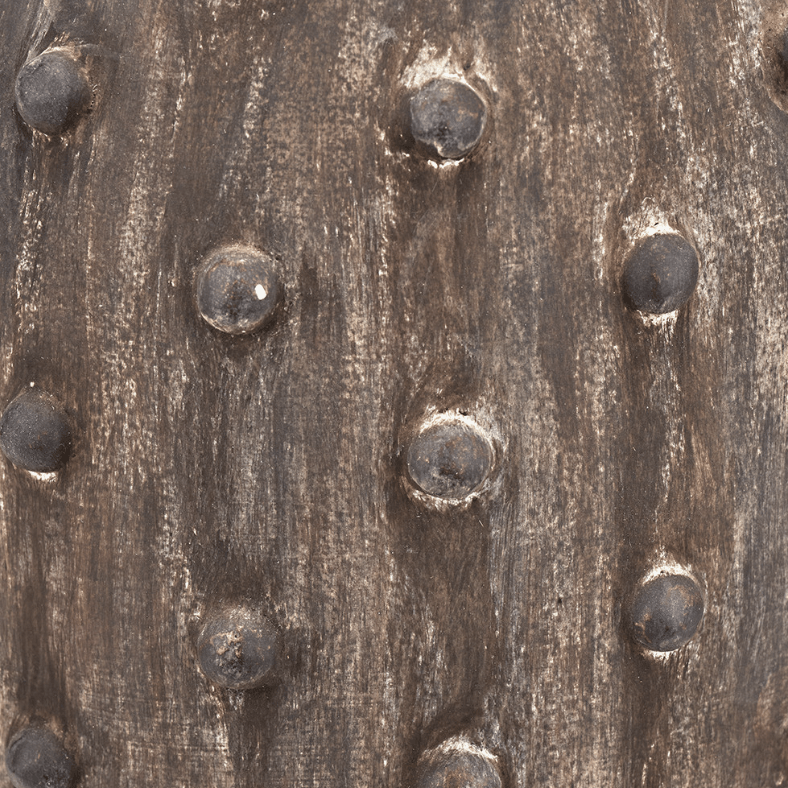 CharlesTed Home Callie Brown Ceramic Table Lamp with Natural Cotton Shade - CharlesTed Home