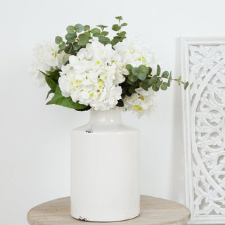 CharlesTed Home Copenhagen White Bottle Vase - CharlesTed Home