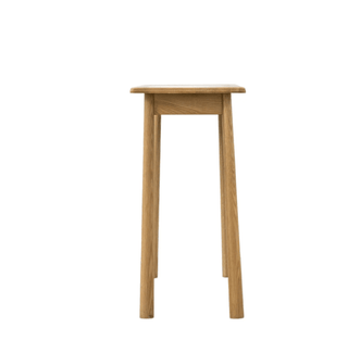 CharlesTed Home Edmund Solid Oak Console Table Minimal Wooden Hallway Table - CharlesTed Home
