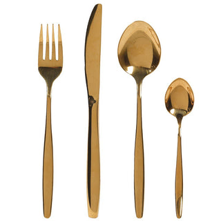 CharlesTed Home Gold Cutlery Set in Box - CharlesTed Home