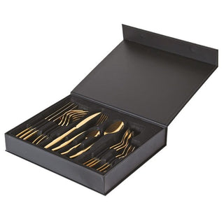 CharlesTed Home Gold Cutlery Set in Box - CharlesTed Home
