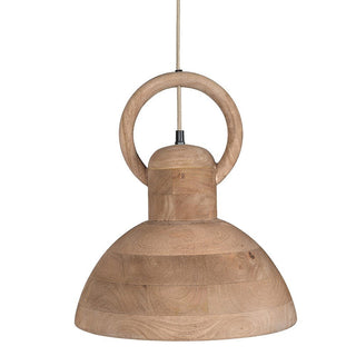 CharlesTed Home Hearthwood Mango Wood Pendant Light - CharlesTed Home