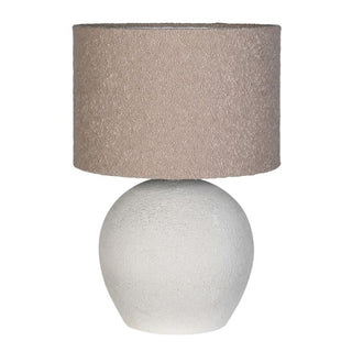 CharlesTed Home Leo Ceramic Table Lamp | Complete with Shade - CharlesTed Home