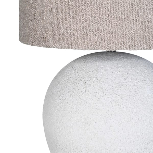CharlesTed Home Leo Ceramic Table Lamp | Complete with Shade - CharlesTed Home